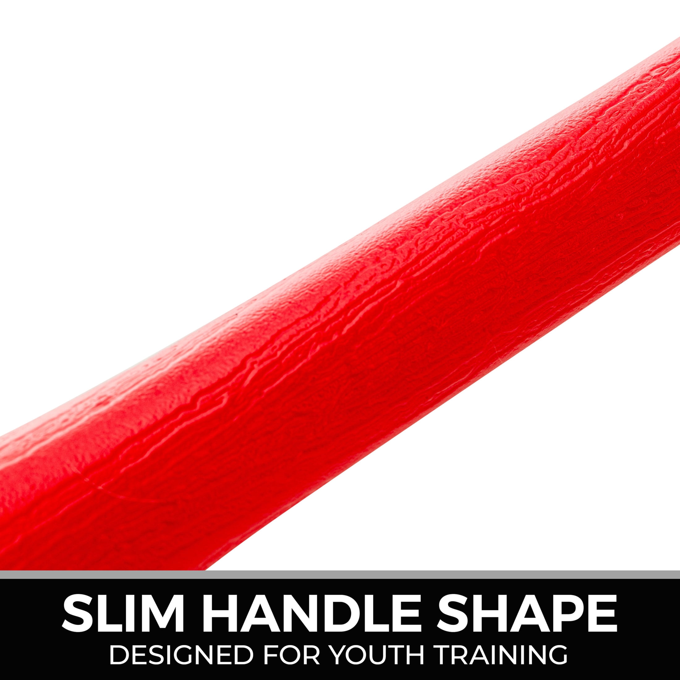 Franklin Sports MLB Plastic Baseball Bat & Ball Combo, Red