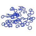 thumbnail image 1 of Unique Bargains Open Jump Rings, 8mm Colorful O-ring Connectors for DIY Crafts Jewelry Making, Carbon Steel, Sapphire Blue, 100Pack, 1 of 5