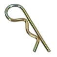 thumbnail image 5 of 6mm R Clips Hair Pin Spring Cotter Pin Hitch Lynch Cotter Zinc Plated Steel 25pk, 5 of 6