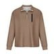 thumbnail image 5 of Blusa y camisa de manga larga con cuello alto para hombre, informal, con botones, manga larga, estampado vintage 3D, 5 of 8