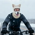 thumbnail image 4 of Winter Outdoor Face with Full Coverage Sun Headband for Riding and Winter Activities Breathable and Warm Gini Animal Series Hooded Headband Full Face for All Ages, 4 of 6