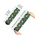 thumbnail image 4 of Pofeuu Cartoon Turkey Print 30cm Socks, Adult Running Hiking Socks for Youth and Adult, 4 of 7