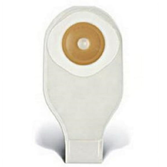 ActiveLife Colostomy Pouch Drainable 0.875" Stoma 12"L 1pc System Transparent 175778, 5 Ct