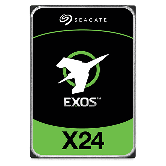 Seagate Exos X24 24TB 7200 RPM SATA 512MB Cache 6.0Gb/s 3.5-Inch Enterprise Internal Hard Drives (ST24000NM002H)