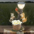 thumbnail image 1 of Climbing Garden Statue Animal Pet Welcome Sign Ornament Handmade Small Home Decor For Outdoor Table, 1 of 2