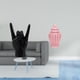 thumbnail image 2 of Escultura de cerámica con gesto de roca, señal de mano, estatua de , jarrón de creativo, adorno decorativo para apartamento, dormitorio,, 2 of 8