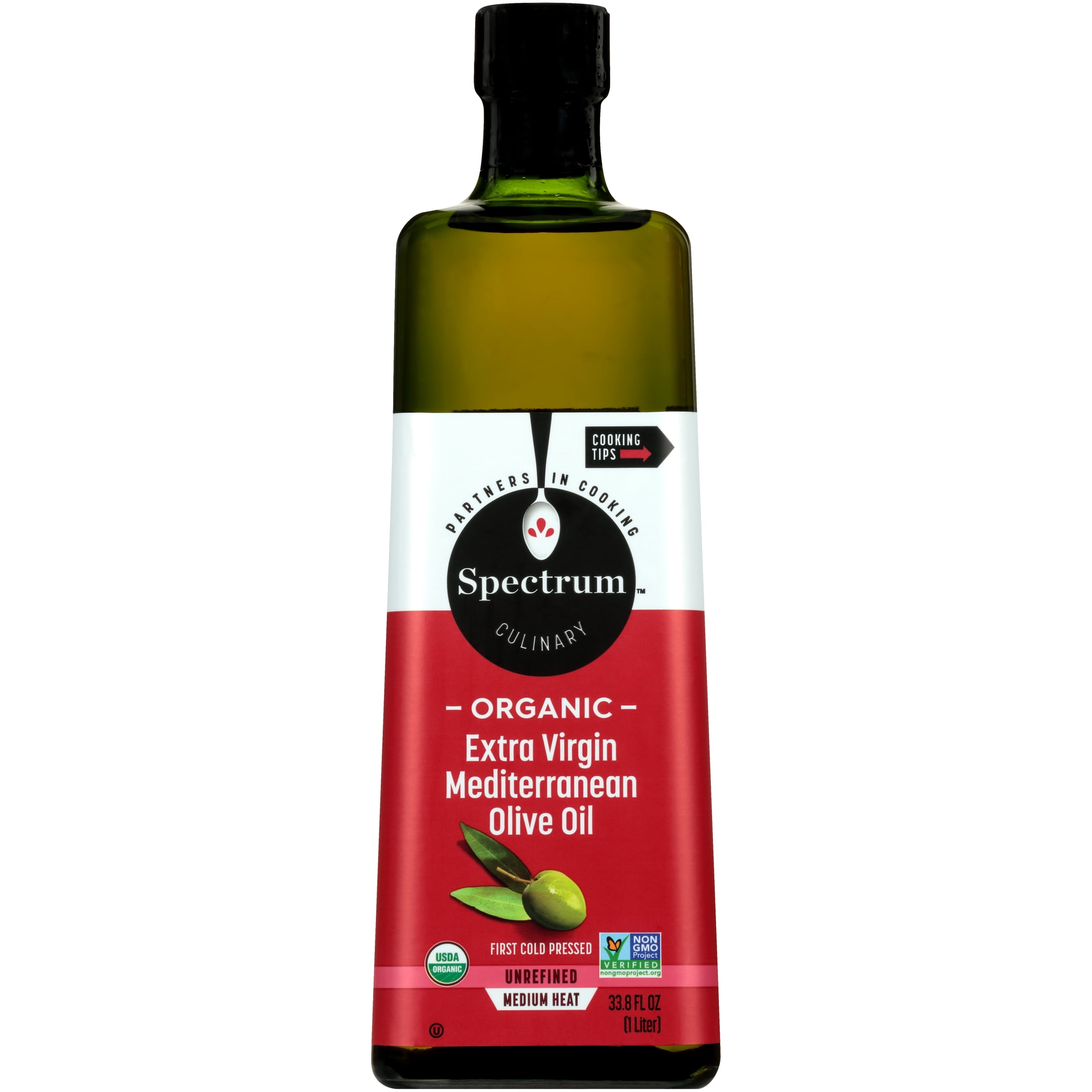 Spectrum Culinary Organic Unrefined Extra Virgin Mediterranean Olive