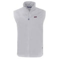 thumbnail image 2 of Men's Cutter & Buck  Gray Eastern Kentucky Colonels Big & Tall Charter Eco Full-Zip Vest, 2 of 3