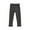 Dark Gray, variant on Timegard Baby Winter Clothes Toddler Fleece Thick Leggings for Girls Comfy Slim Trousers Solid Color