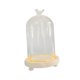 thumbnail image 5 of Cúpula de vidrio transparente, campana de cristal transparente, campana de cristal decorativa creativa para bodas 10x16cm Pájaro, 5 of 9