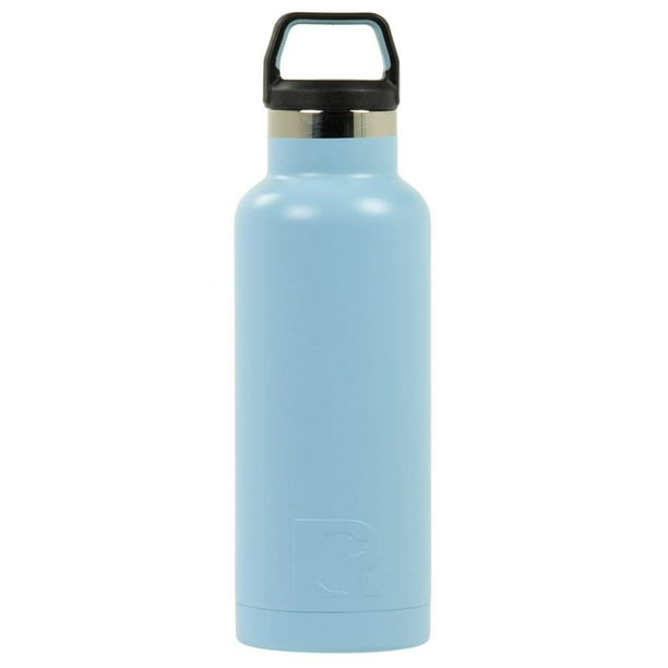 RTIC 16 oz Vacuum Insulated Water Bottle, Metal Stainless Steel Double