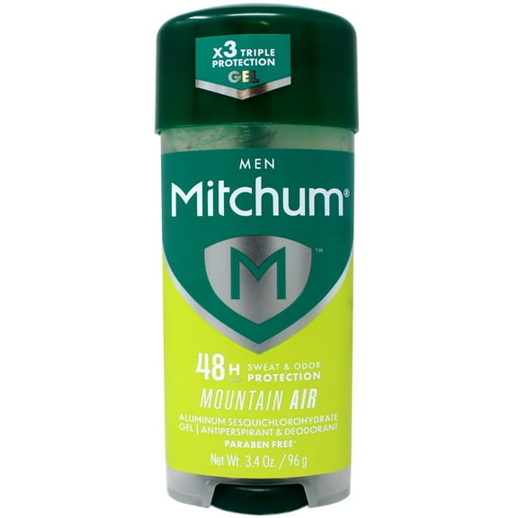 Mitchum Advanced Gel Anti-Perspirant & Deodorant, Mountain Air 3.4 Oz (Pack Of 12)