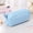 Blue, variant on RNKR Large Capacity Pencil Case, Multi Compartment Canvas with Dual Zipper, Portable Pen Bag for School Office College Travel
