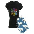 thumbnail image 1 of CafePress - Autism - Women's Dark Pajamas, 1 of 1