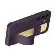 thumbnail image 4 of Funda de silicona con agarre vertical para Samsung Galaxy S24, violeta oscuro, 4 of 9
