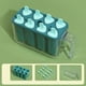 thumbnail image 4 of Molde para hacer helados con película, forma triangular de 8 rejillas, fácil de liberar, material PS apto para uso alimentario, resistente a olores, bandeja de congelación duradera para bolas de hiel, 4 of 4