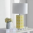 thumbnail image 2 of Safavieh 27 in. H Quatrefoil H Ceramic Geometric Table Lamp, 2 of 6