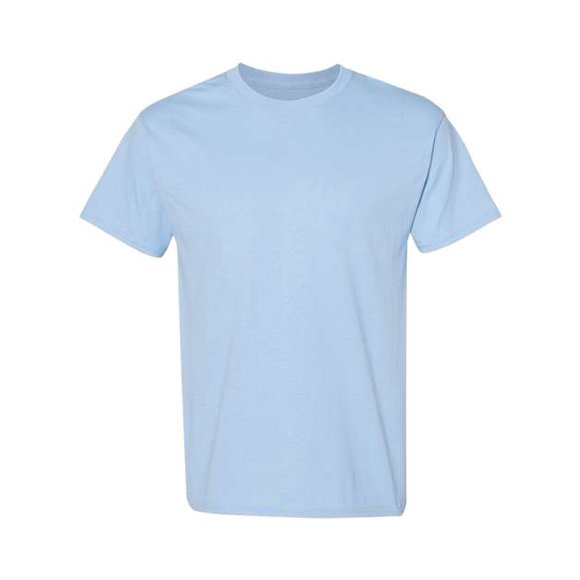 Hanes Camiseta de manga corta 50/50 Tallas grandes - 5170x, XX-Large, azul claro hanes 5170