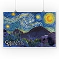 thumbnail image 3 of Phoenix, Arizona, Camelback Mountain, Starry Night (12x18 Wall Art Poster, Room Decor), 3 of 3
