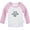 Long Pink Raglan T-shirt, variant on Let My Adventure Begin Funny T shirt For Baby, Newborn Babies T-shirts, Infant Tops, 0-24M Kids Graphic Tees Clothing (Long Black Raglan T-shirt, 0-6 Months)