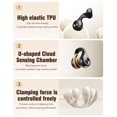 thumbnail image 4 of Auriculares PIEGRICDIAT Open Ear Bluetooth 5.3 resistentes al agua, 4 of 7