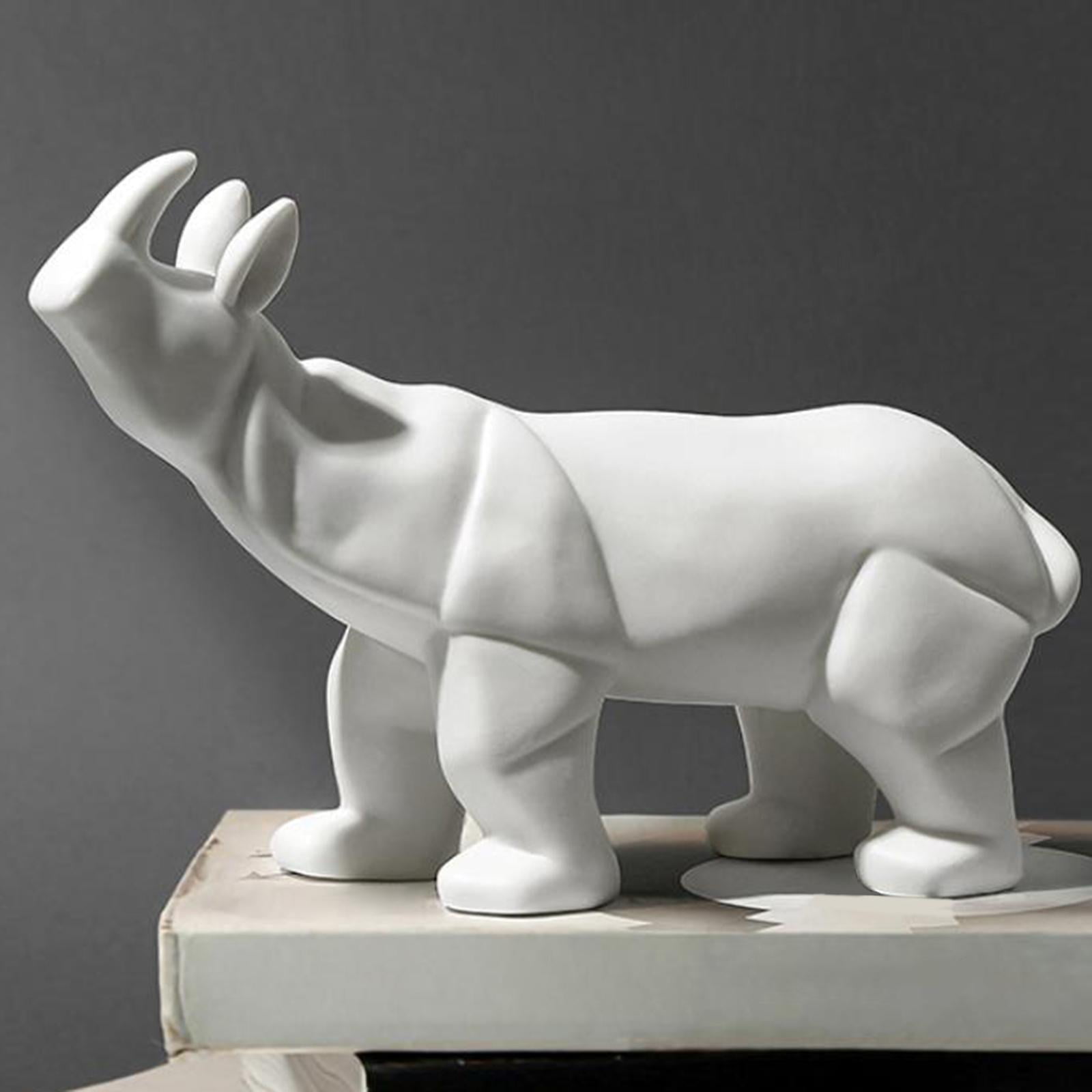 CFX020 2 Armadillo Ceramic Figurine Animal Statue 