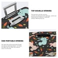 thumbnail image 3 of Hirioo Rabbit Is Eating Carrots for Elasticity Suitcase Cover (No luggage Included) Durable Luggage Protector Fits 18-32 Inch Luggage-Medium, 3 of 7