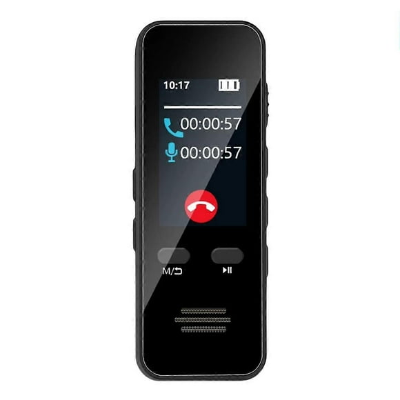 Digital Audio Voice Recorder Bluetooth MP3 Player with Playback Voice Tape Recorder Noise Reduction