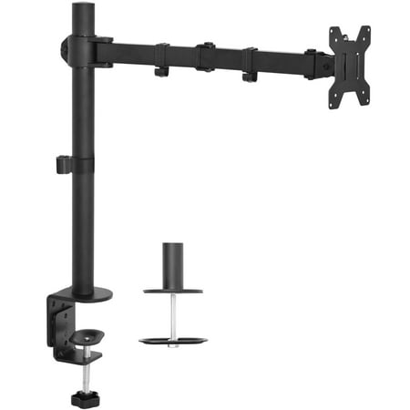 VIVO Single LCD Monitor Fully Adjustable/Tilt up to 27'' Desk Mount Stand