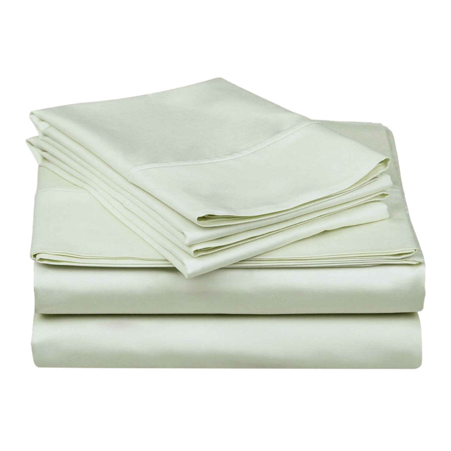 Soft Sheet Set With Deep Pocket, Cotton Rich, 15 Colors Mint / Queen