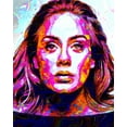 thumbnail image 4 of Stephen Chambers 20x24 White Modern Wood Framed Wall Art Titled - Adele 1, 4 of 6