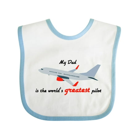 

Inktastic Airplane Gift Baby Boy or Baby Girl Bib