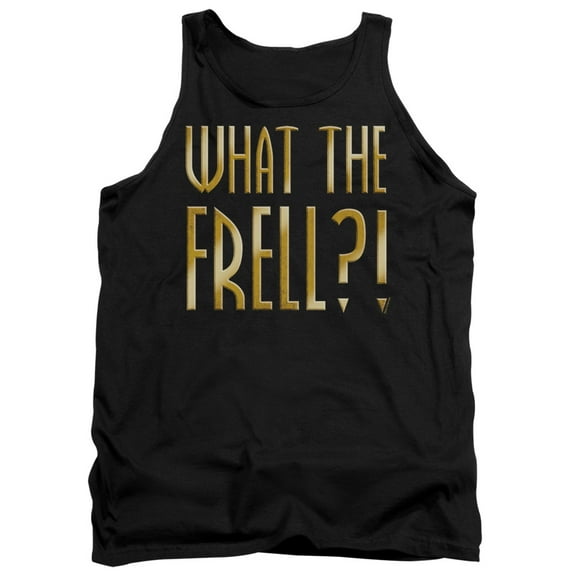 Farscape What The Frell Adult Tank Top Black