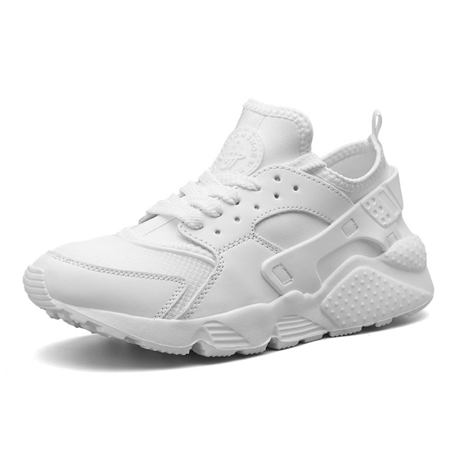 Hobibear Mens Sneakers Outdoor Running Shoes White (Size 7-11.5 Men), Men's, Size: 10