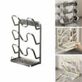 thumbnail image 1 of Kitchen Lid Storage Rack With Tray Lid Organizer Rack For Counter U Shaped Lid Holder Steel Spoon Stand While Cooking Space, 1 of 7