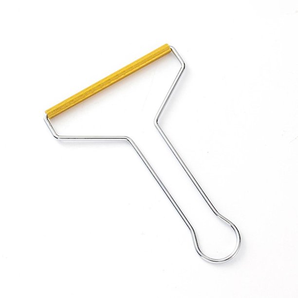 1 Uds. Removedor de pelo de abrigo de ropa de bola de pelo Manual de acero inoxidable de aleación de magnesio de doble cara