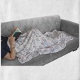 thumbnail image 6 of 4th of July Soft Flannel Fleece Throw Blanket, American Festivities with Freedom and Liberty Themes Summer Celebrations, Cozy Plush for Indoor and Outdoor Use, 60" x 80", Red White Blue, by Ambesonne, 6 of 6
