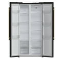 thumbnail image 3 of Forno Salerno Espresso 33-inch Side-by-Side 15.6 Cu.Ft. Black Refrigerator, 3 of 4