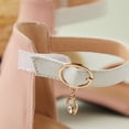 thumbnail image 5 of MZXELPRJD Little Girl Sandals Size 13 Girls Wedge Sandals Toddler Slippers Size 8 Crib Shoes Girls Girl Shoes Size 1 Infant Shoes Kids Pink 9-9.5 Years, 5 of 9