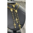 thumbnail image 3 of Virgen de Guadalupe Rosary Necklace 24" Gift For Mens Womens Gold Filled, 3 of 5