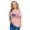 Pink-7, variant on Odeerbi Toddler Kids Boys Girls Independence Day Cotton T-Shirt Short Sleeve 4th of July Graphic Tee