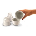 thumbnail image 4 of Juego de 6 tazas medidoras originales Fred Matryoshka, color blanco, 4 of 6