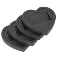 thumbnail image 2 of LHCER Furniture Accessory,Heart‑Shaped Non‑Slip Universal Furniture Wheels Caster Cup Stopper Floor Protector Accessory,Caster Cup, 2 of 8