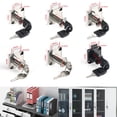 thumbnail image 7 of Furniture Lock Cabinet Lock Home Security Zinc Alloy 2pc With 1 Lock For 22 / 32MM Replacement Home Improvement, 7 of 7