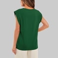 thumbnail image 5 of Kureaily Women Summer Top Basic Tee Shirts Casual Tank Loose Fit Cap Sleeve Tops Athletic Tee T-Shirts, 5 of 5