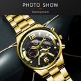 thumbnail image 2 of Reloj de calendario de moda para hombres popular Reloj de estudiante de estilo coreano para hombres Reloj de cuarzo de acero inoxidable para hombres, 2 of 4