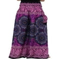 thumbnail image 2 of Femmes Boho Beach Pants Femme Taille Haute Décontracté Évasé Jambe Large Droite Impression Pantalon de Plage, 2 of 7