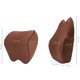 thumbnail image 4 of Almohada Lumbar Para Reposacabezas De Coche 2 unids/set de almohada lumbar para aliviar la fatiga, accesorios interiores para automóviles (marrón claro) Ndcxsfigh Libre de BPA, 4 of 9