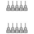 thumbnail image 4 of kurtrusly 5 Pieces Universal Steel Nut Driver Home Garage Woodworking Shank Bit Electric Pneumatic Screwdriver Bits Tools 18x65mm 2Set, 4 of 6