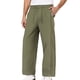 thumbnail image 5 of Pantalones finos de primavera-verano para hombre, estilo cimitarra: pantalones informales rectos de alta costura para uso diario, 5 of 8